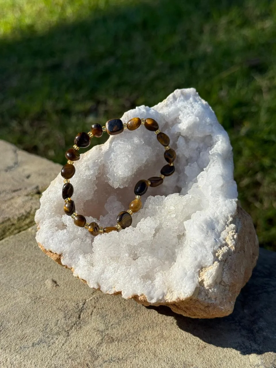 bracelet œil de tigre/ سوار عين النمر