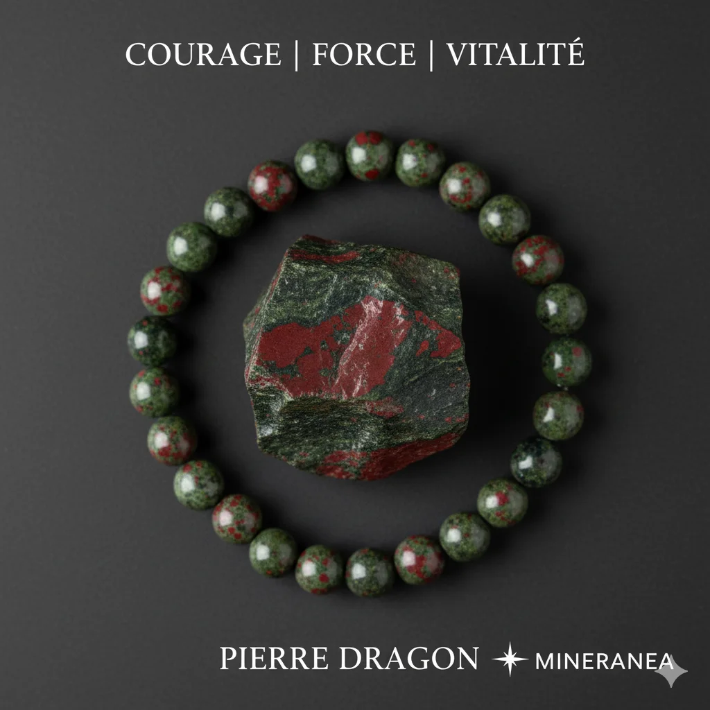 bracelet pierre dragon /سوار حجر التنين