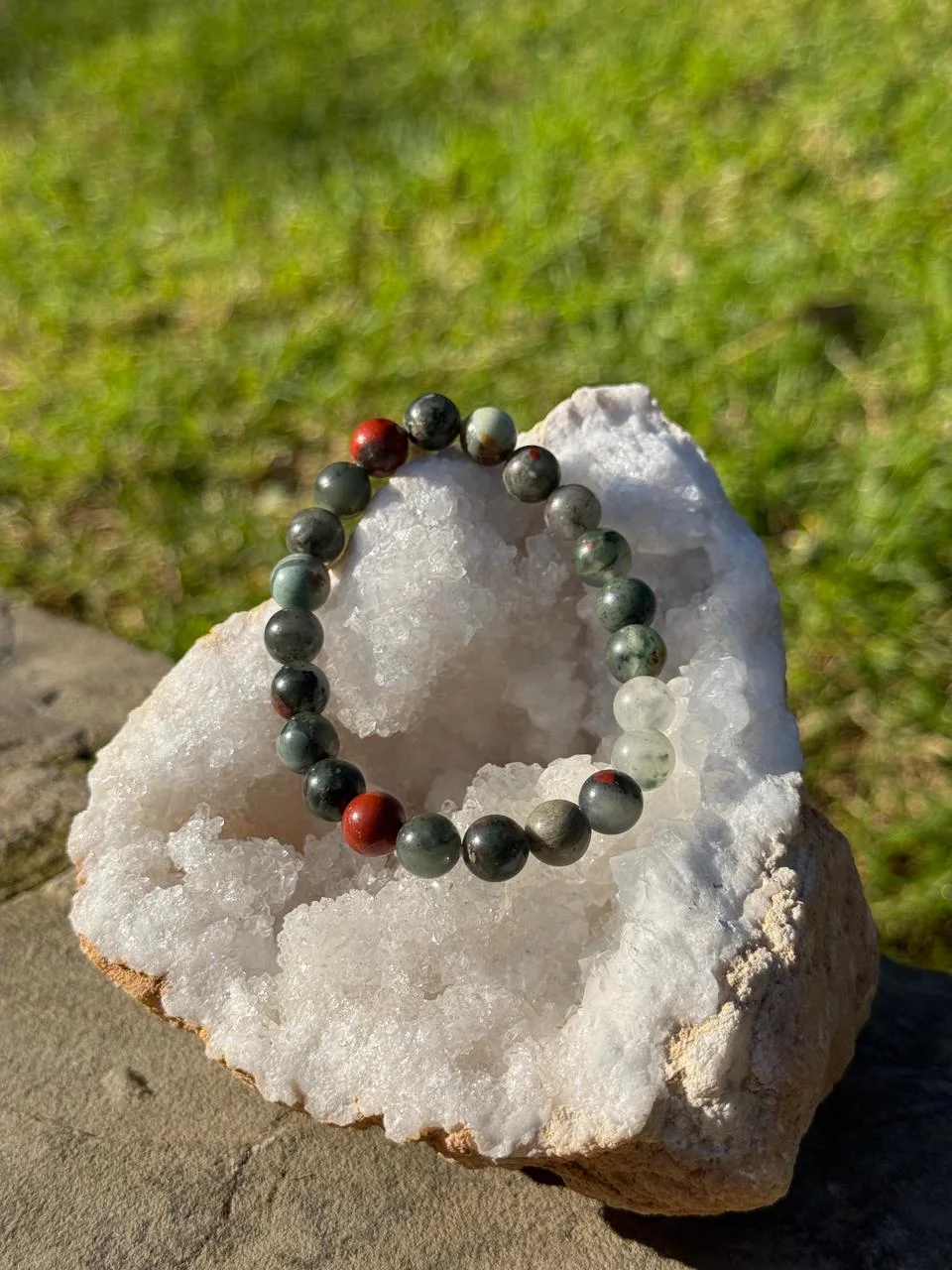 bracelet bloodstone /سوار حجر الدم