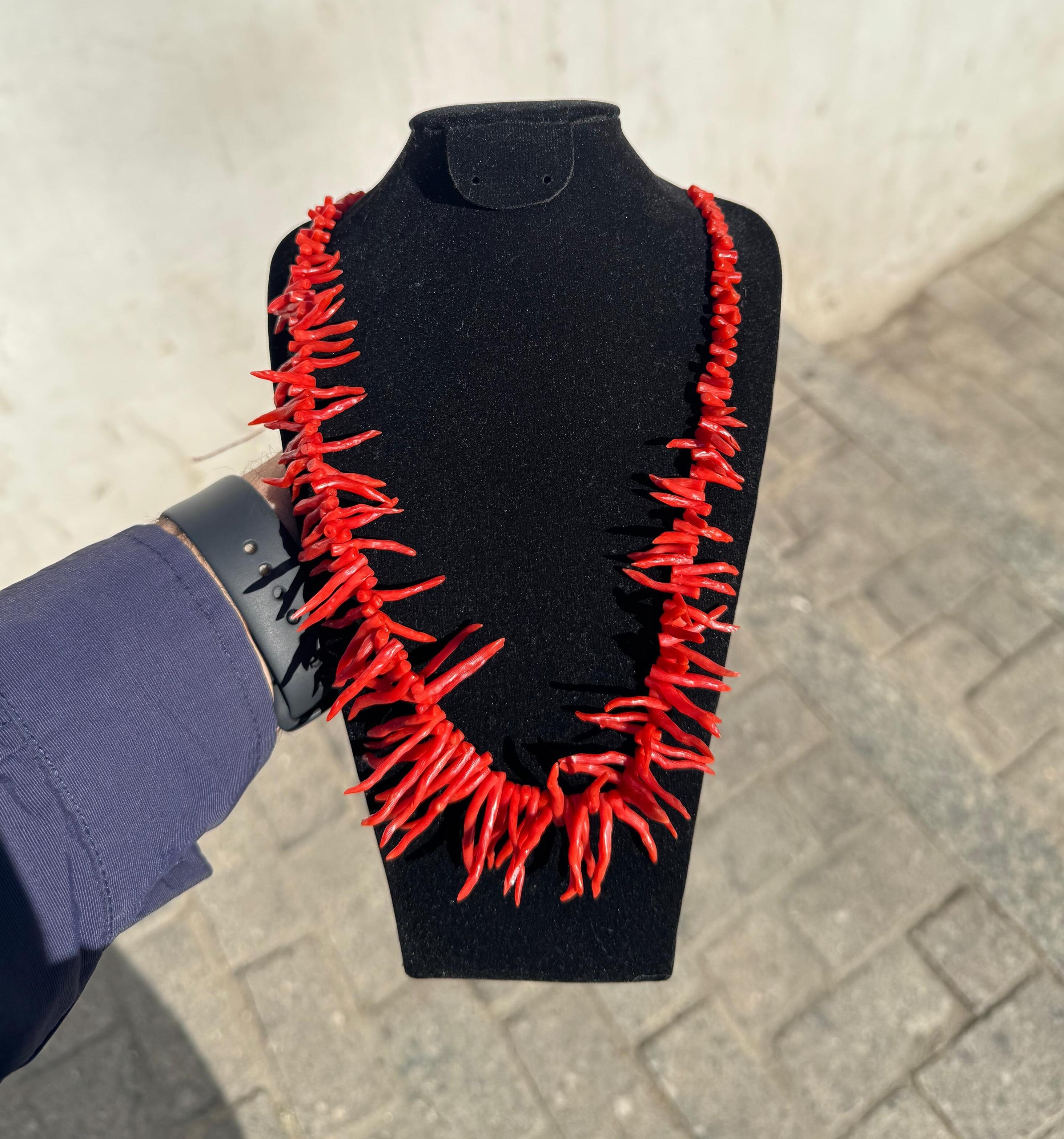 collier corail /قلادة المرجان