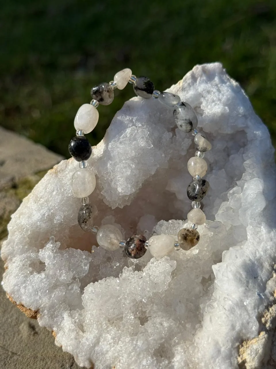 bracelet quartz cheveux / سوار شعر كوارتز