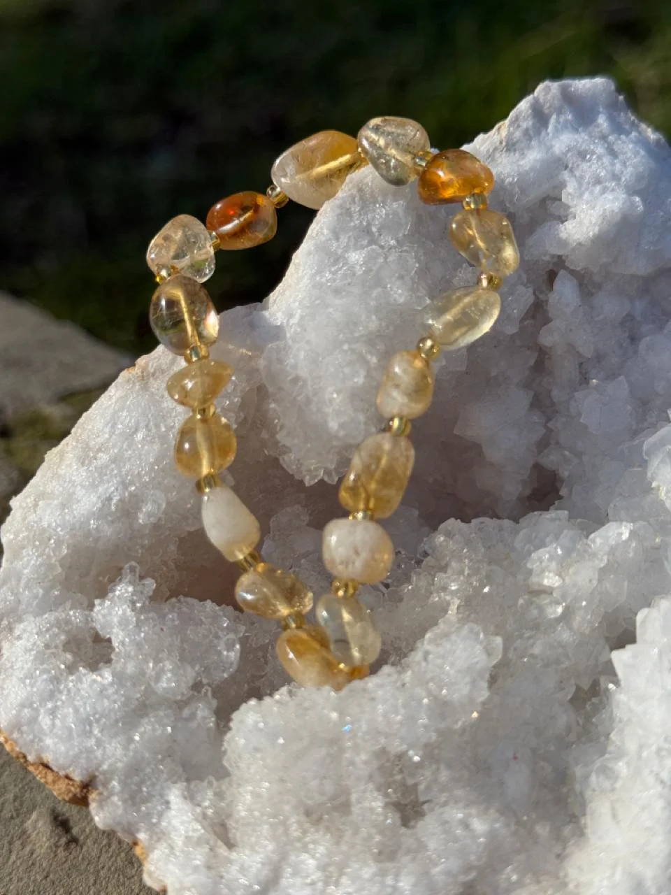 bracelet citrine/سوار السترين