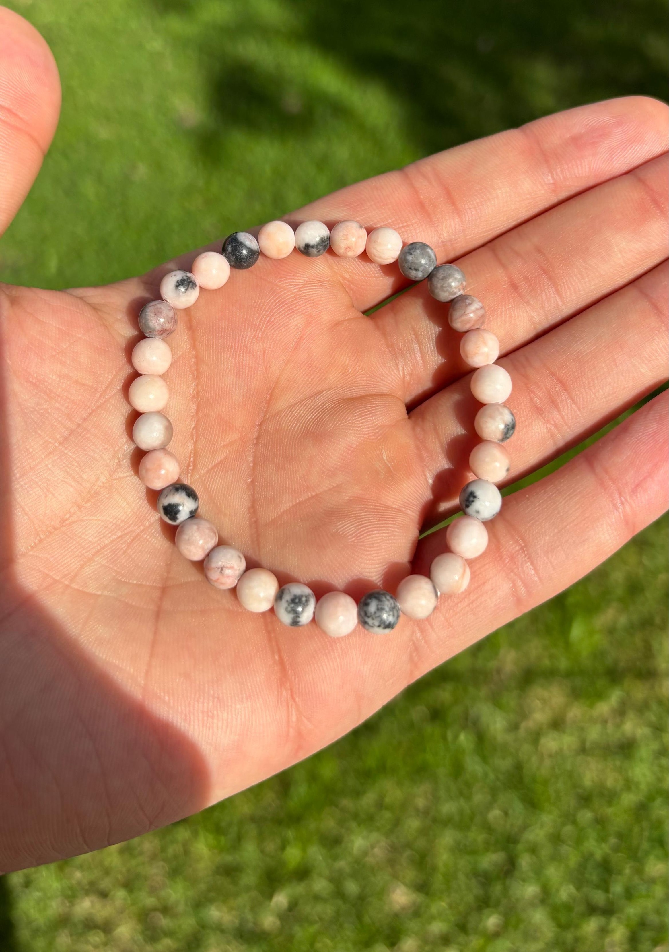 bracelet rhodonite / سوار حجر الرودونيت