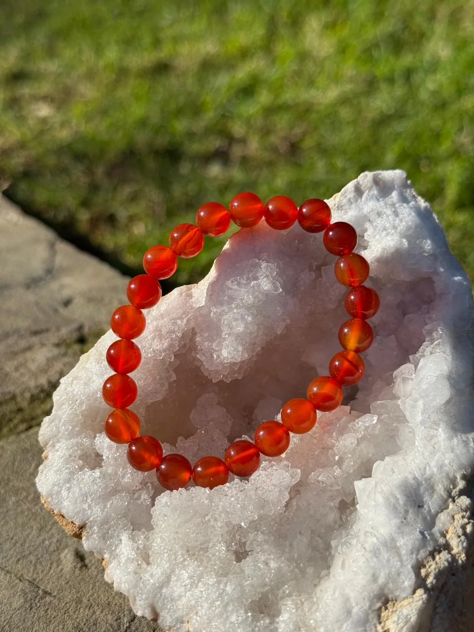 bracelet cornaline  /سوار كارنيليان