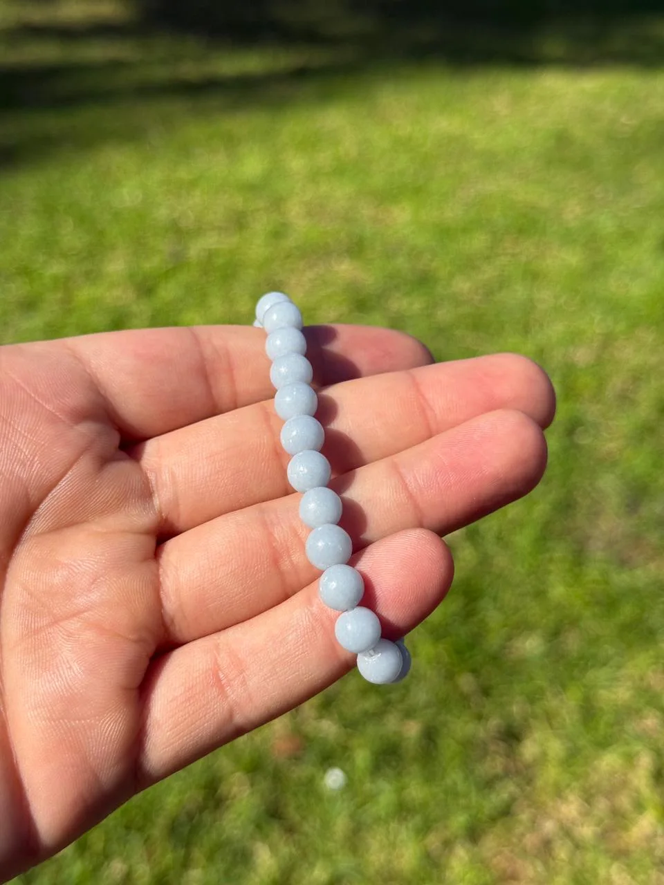 Bracelet Angélite / سوار انجليت