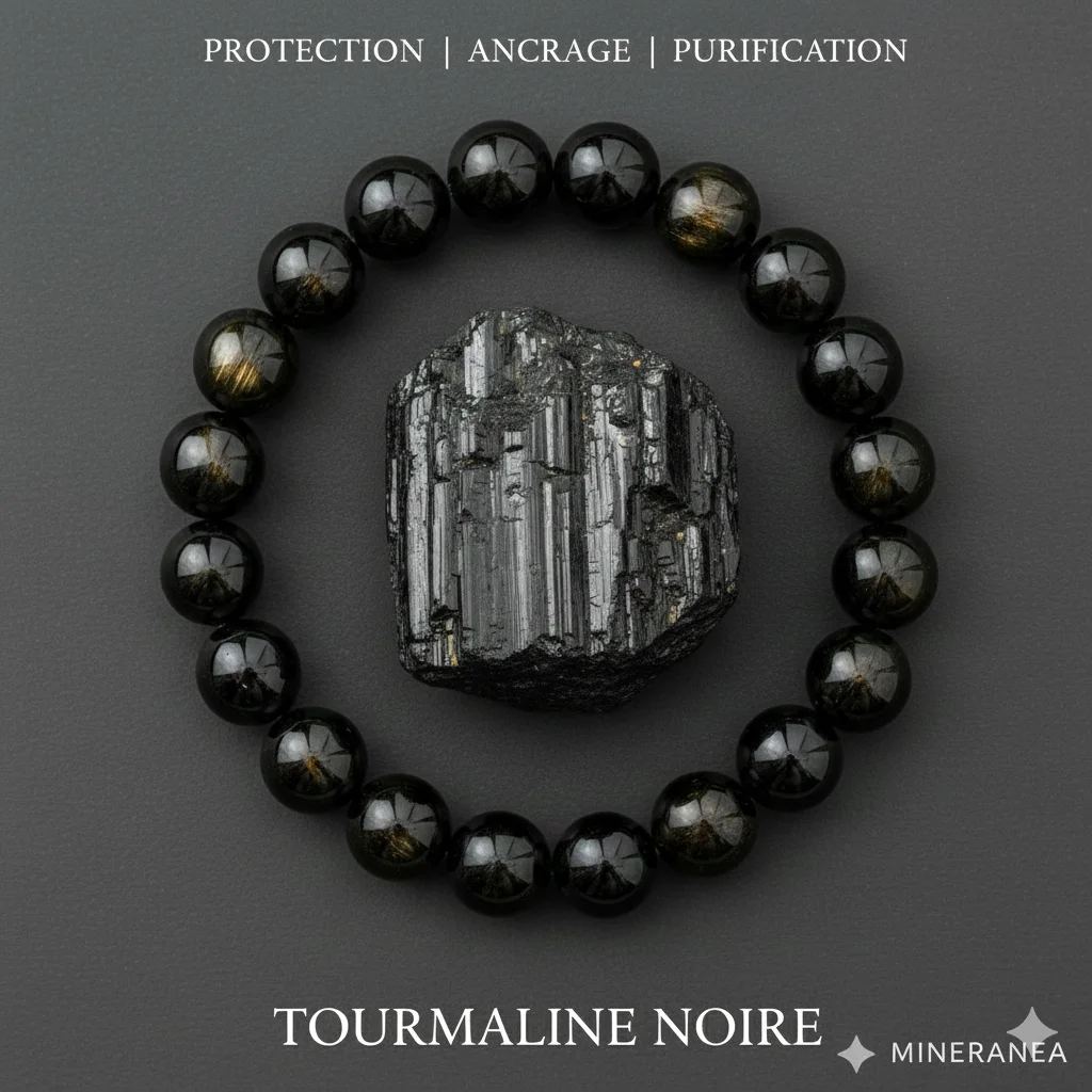 Bracelet Tourmaline Noir/ سوار  التورمالين الأسود