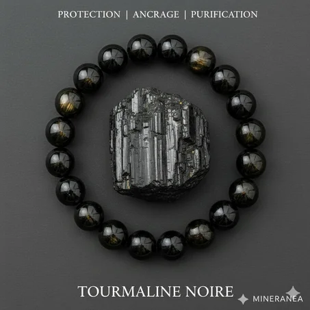 Bracelet Tourmaline Noir/ سوار  التورمالين الأسود