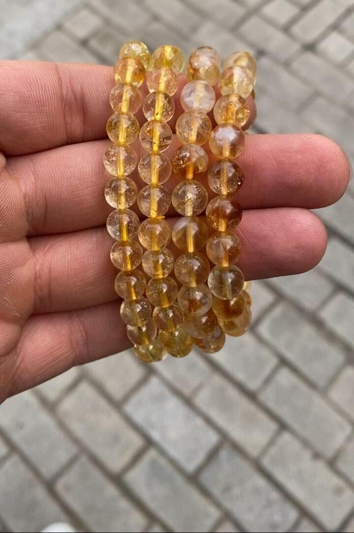 bracelet citrine/سوار السترين