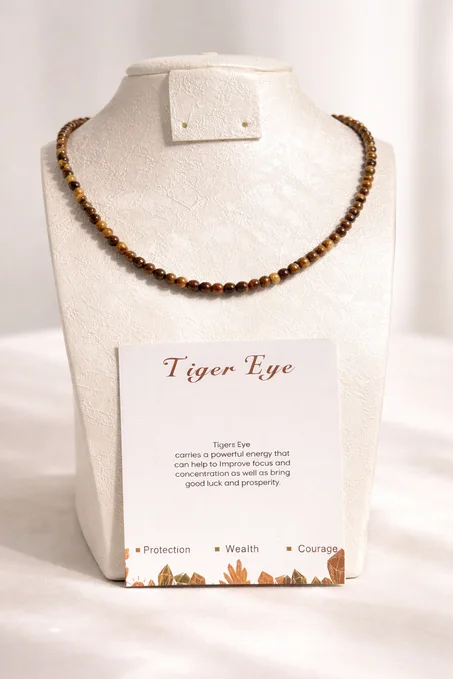 collier œil de tigre
