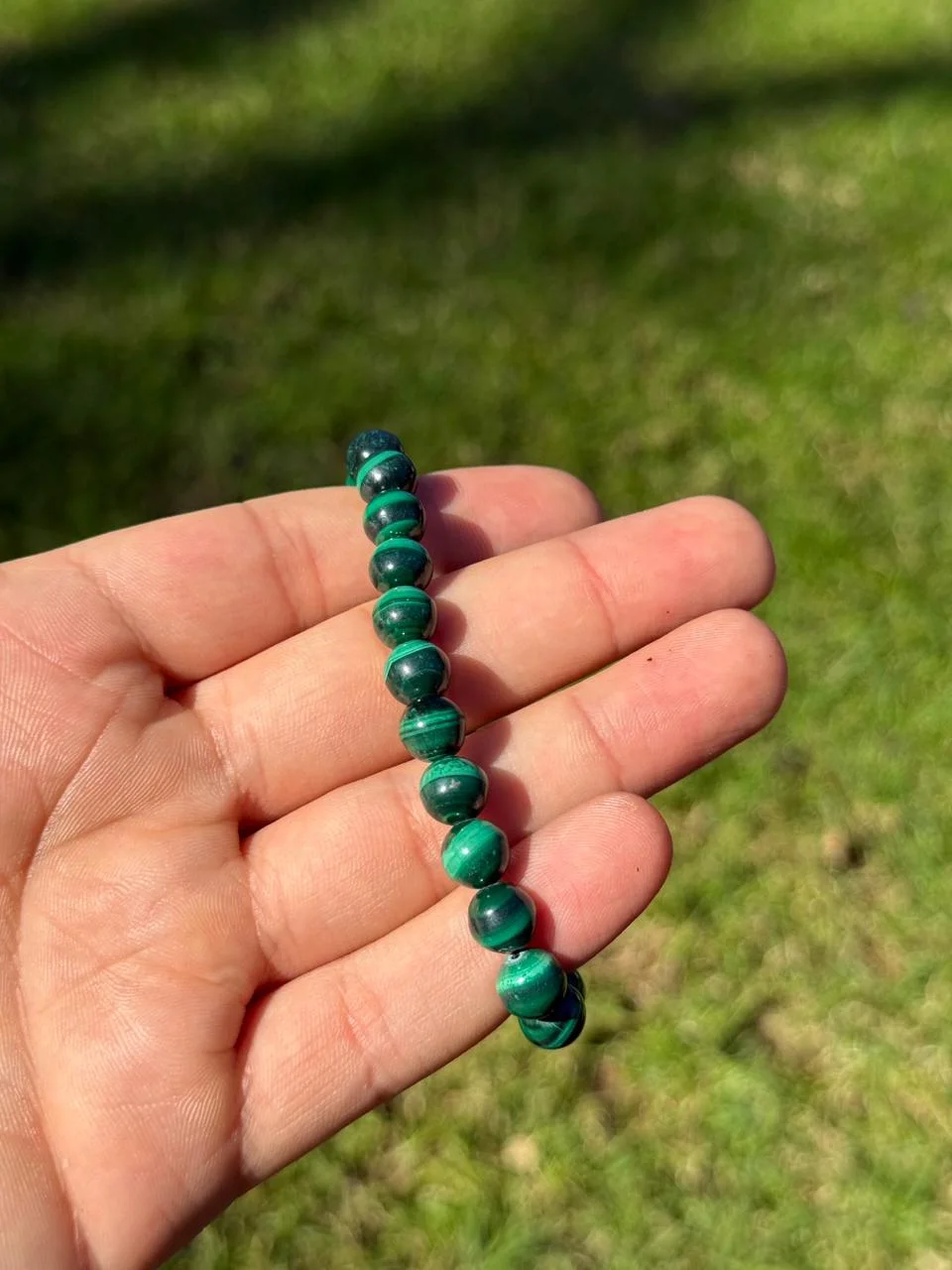 bracelet malachite / سوار الملاكيت