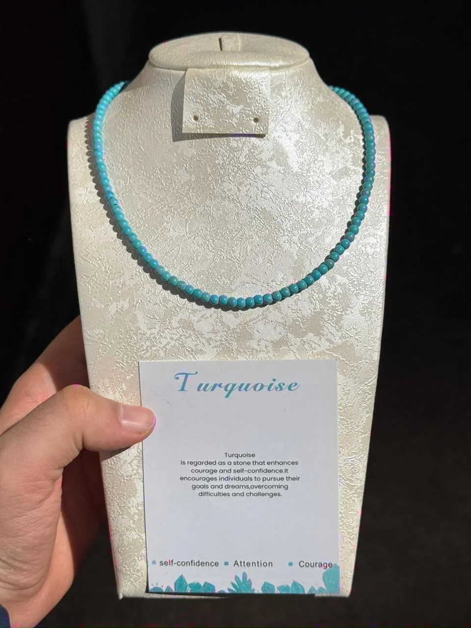 collier turquoise