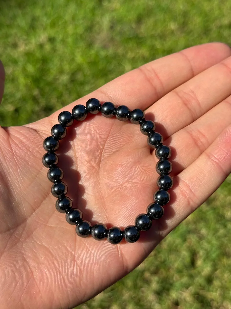 bracelet hématite / سوار الهيماتيت