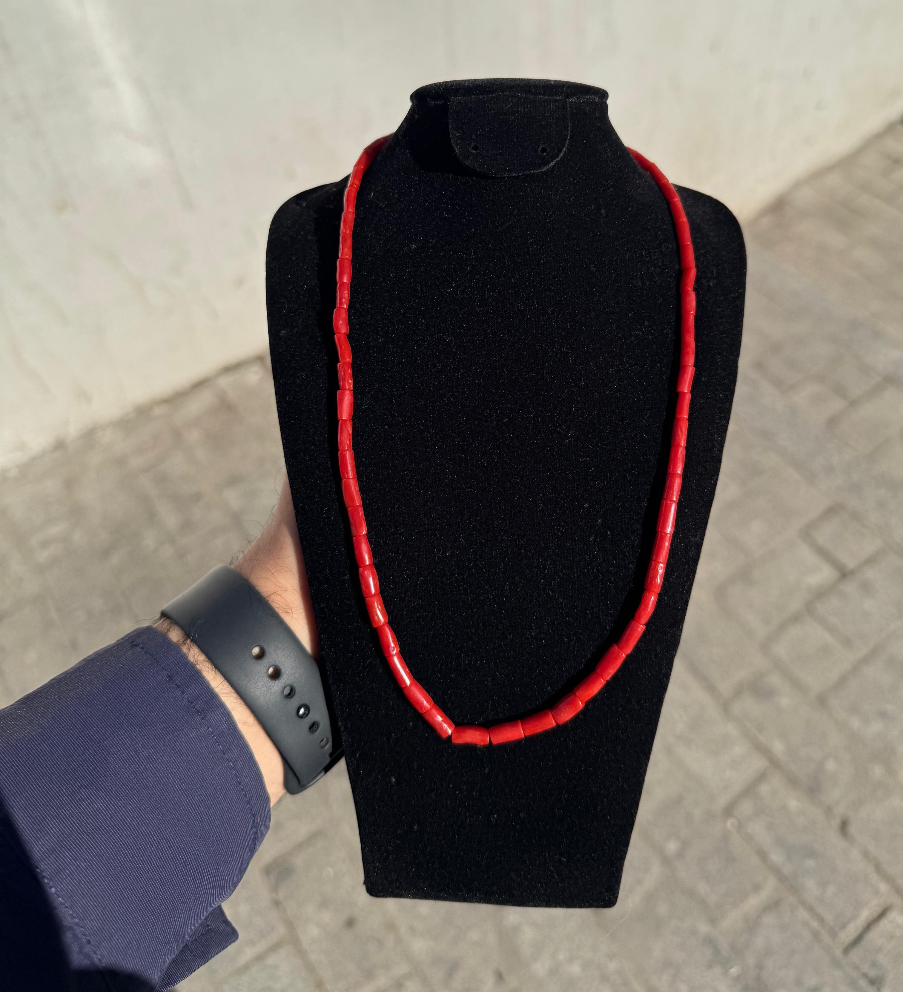 collier corail /قلادة المرجان