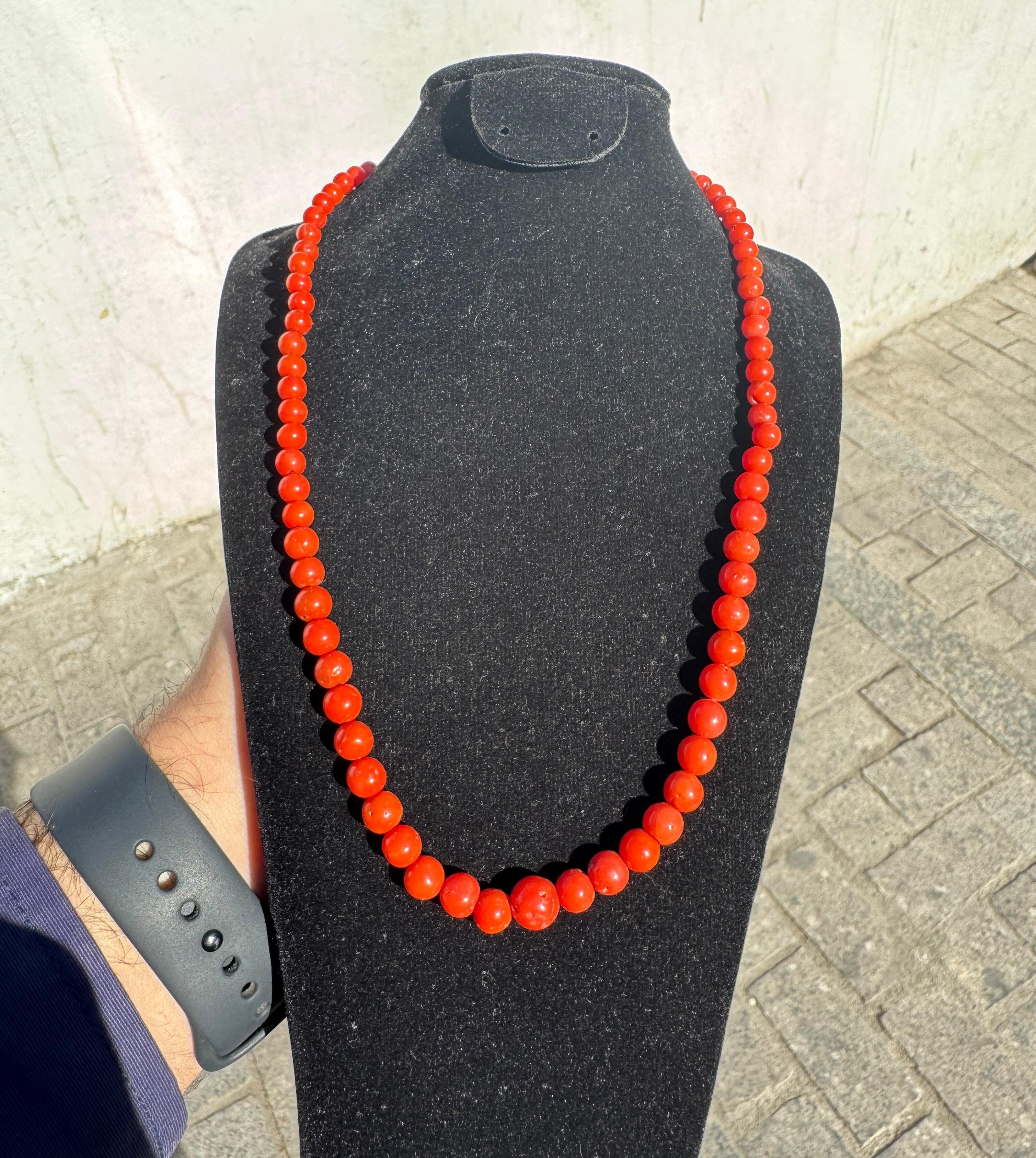 collier corail /قلادة المرجان