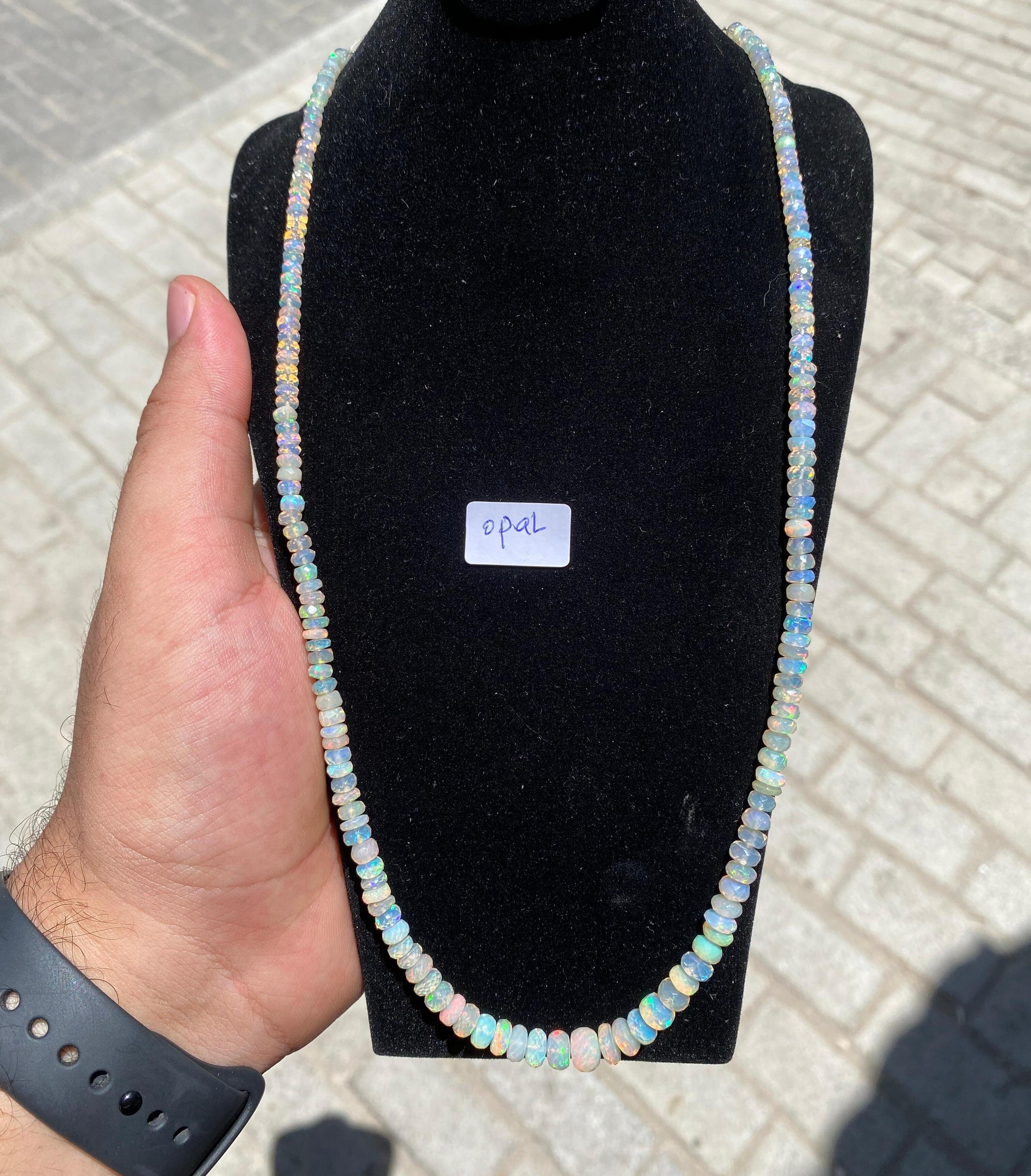 collier opal /قلادة أوبال