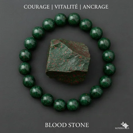 bracelet bloodstone /سوار حجر الدم