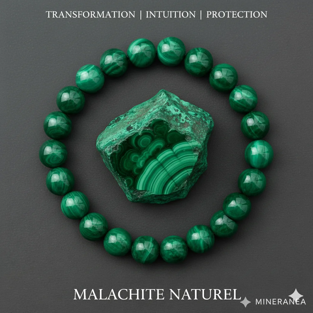 bracelet malachite / سوار الملاكيت