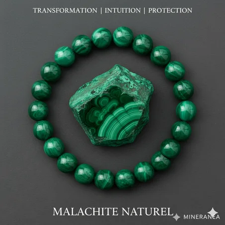 bracelet malachite / سوار الملاكيت