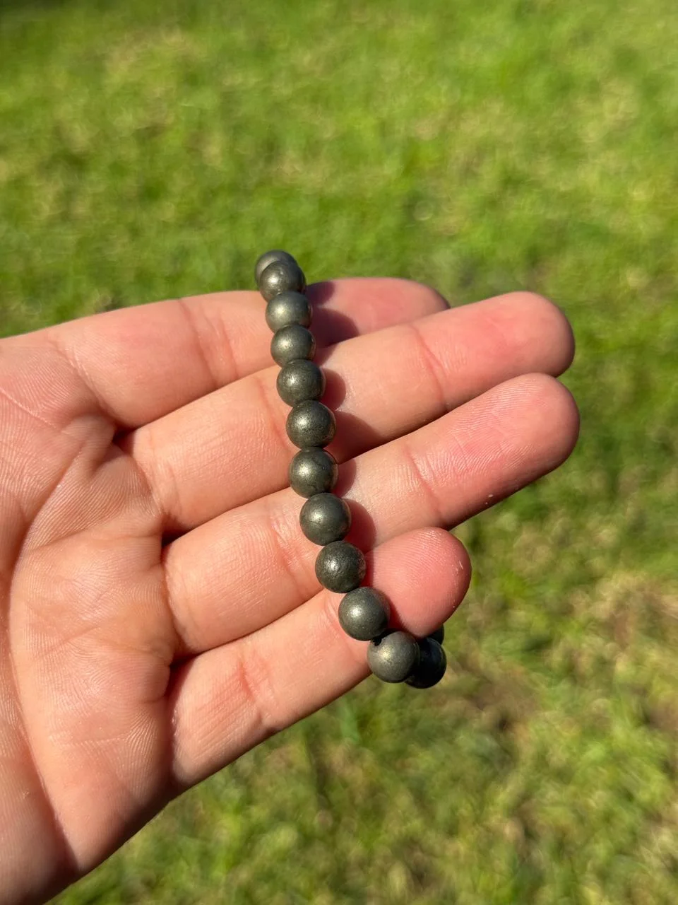 bracelet pyrite / سوار حجر البيريت