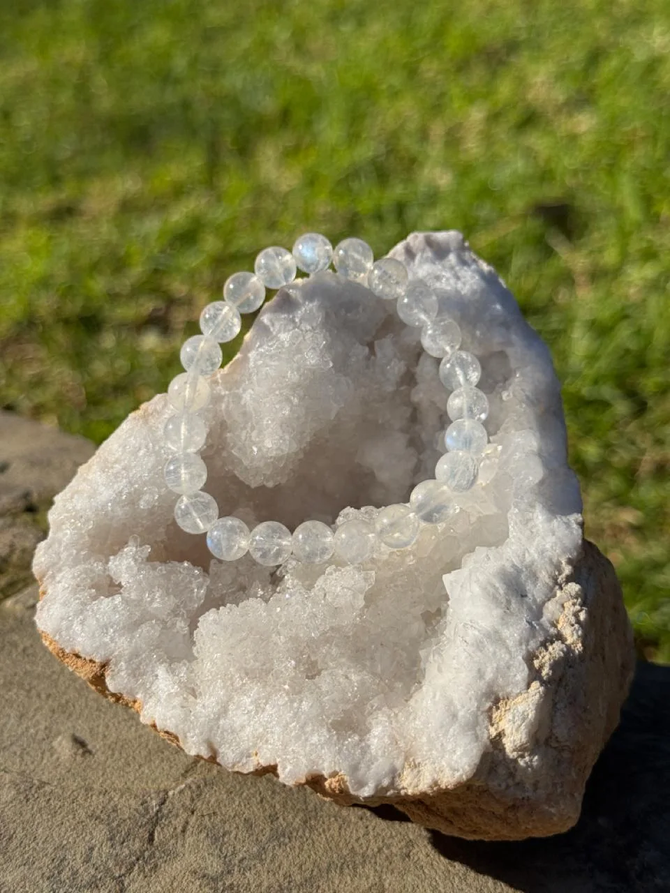 bracelet Pierre de lune / سوار حجر القمر