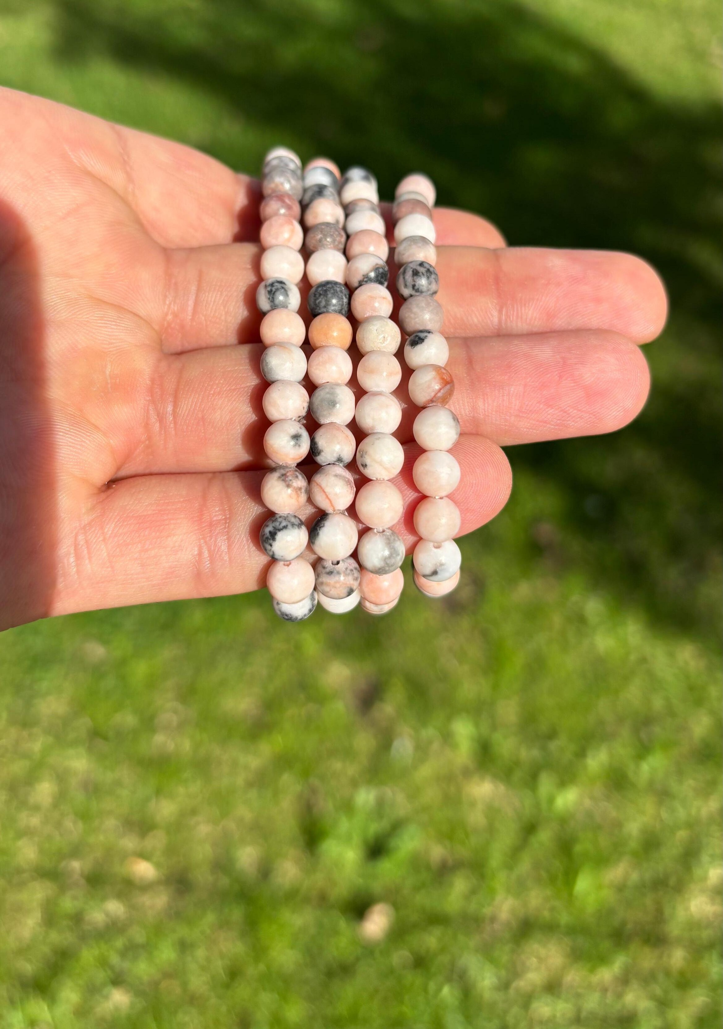 bracelet rhodonite / سوار حجر الرودونيت