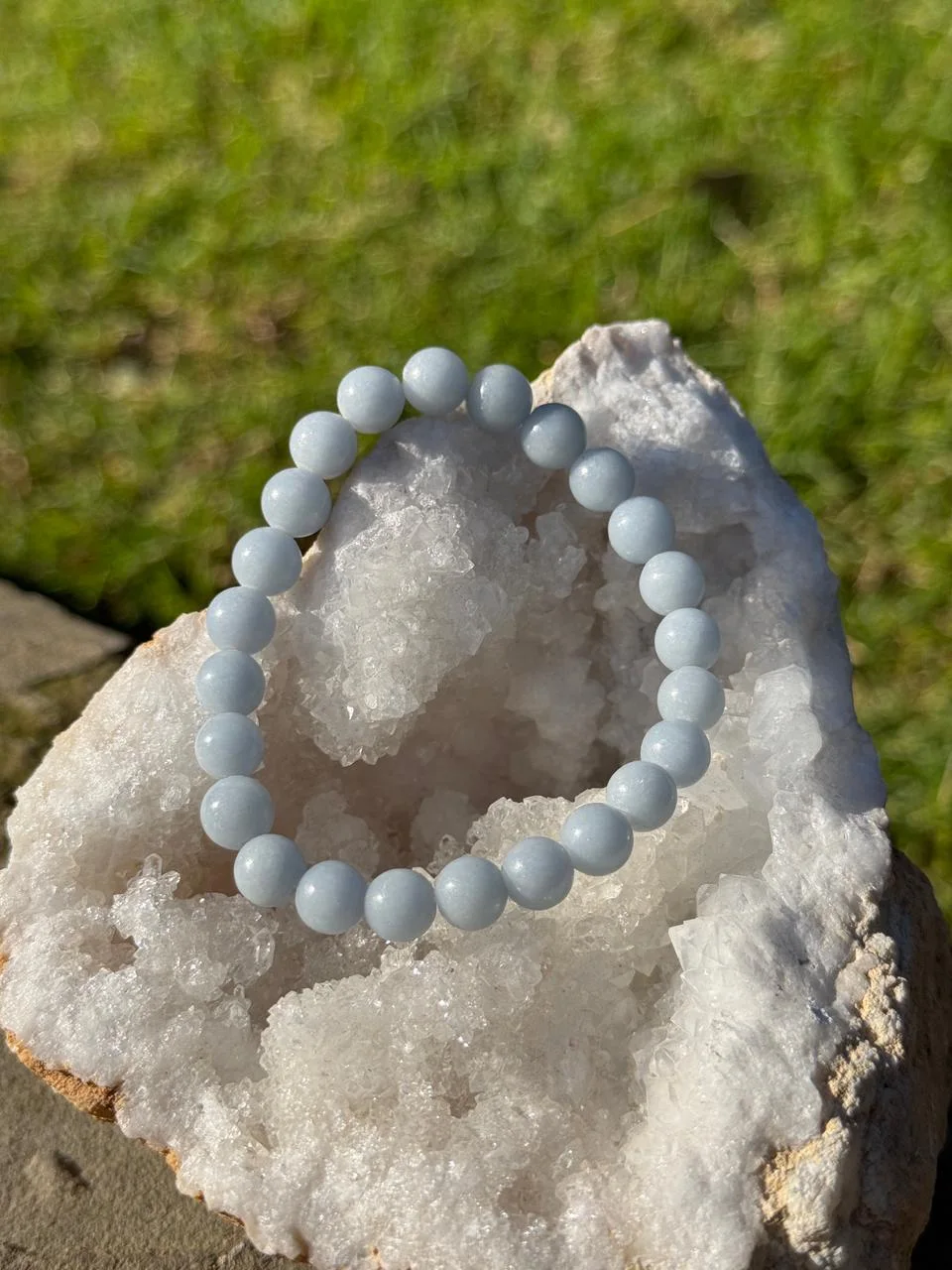 Bracelet Angélite / سوار انجليت