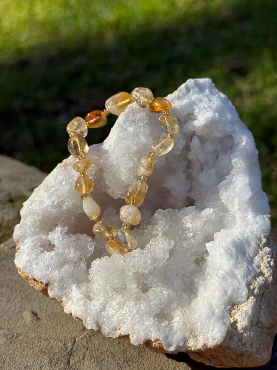 bracelet citrine/سوار السترين