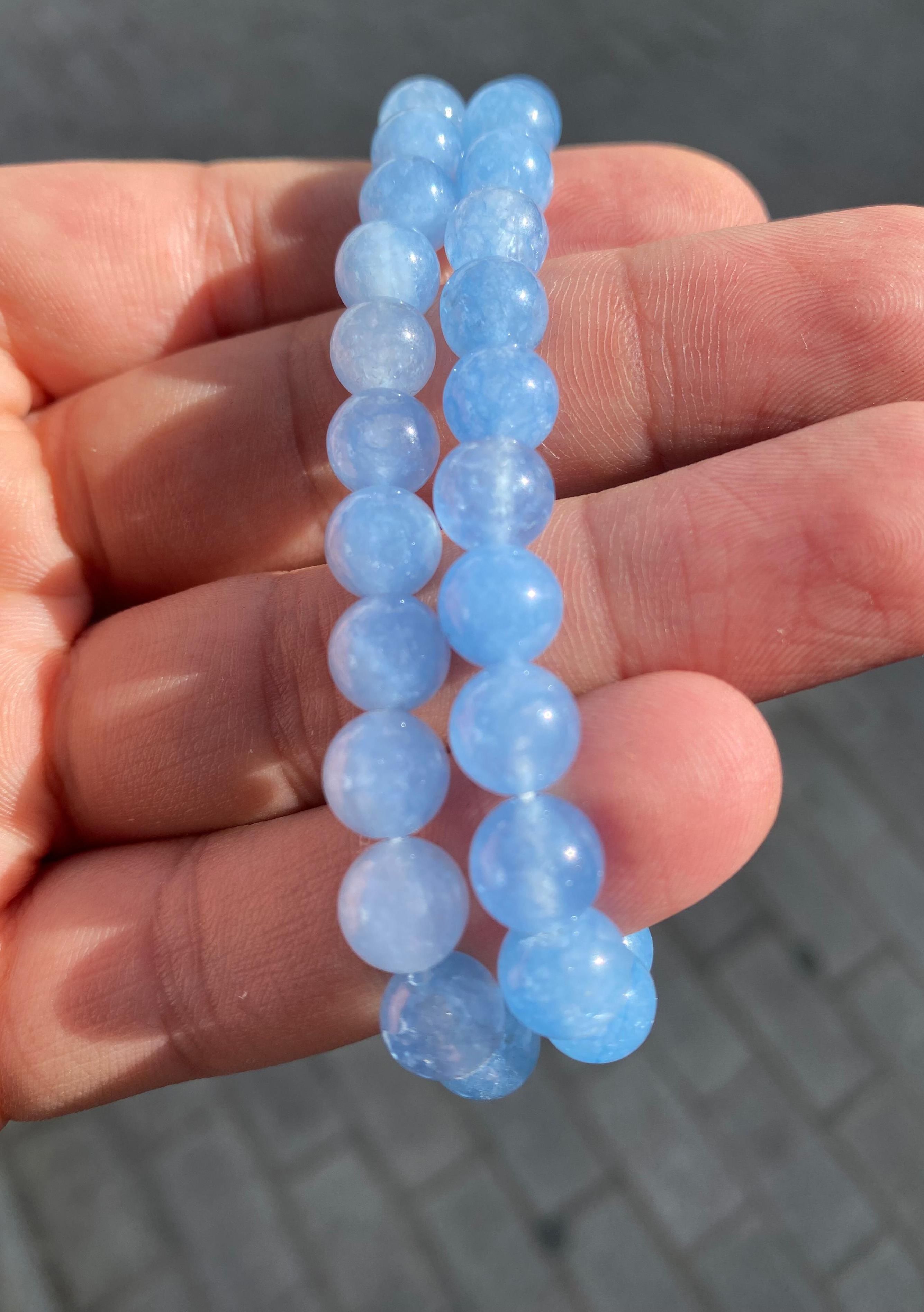 bracelet aquamarine/سوار الأكوامارين