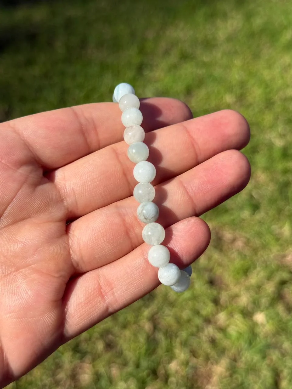 bracelet aquamarine/سوار الأكوامارين