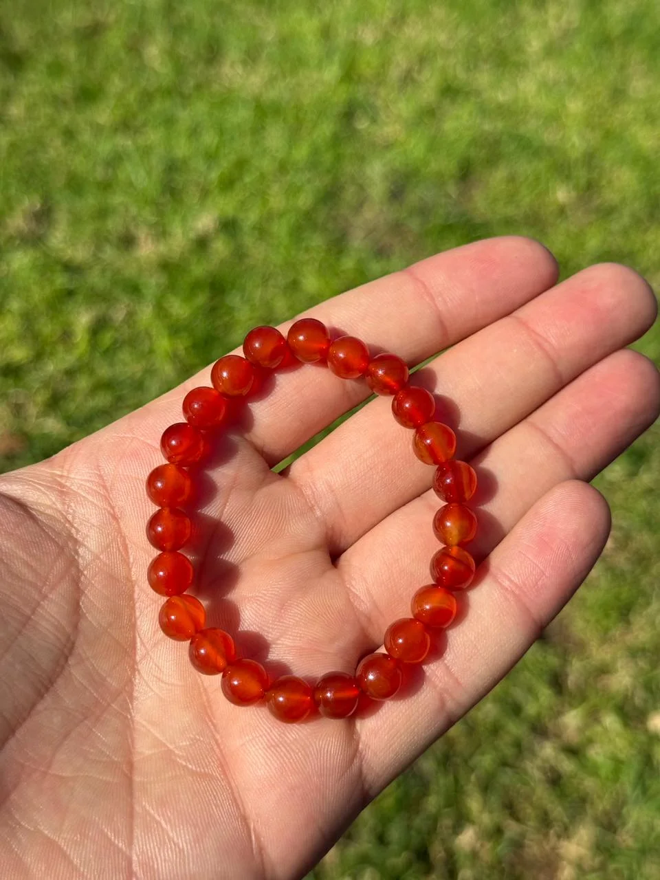 bracelet cornaline  /سوار كارنيليان