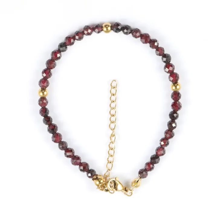 bracelet garnet / سوار العقيق الأحمر