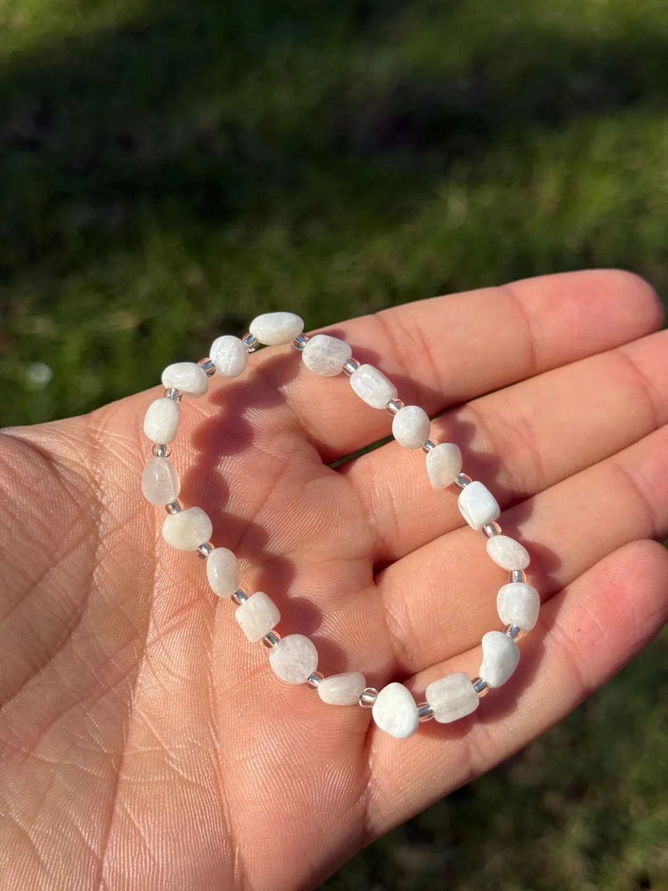 bracelet pierre de lune /سوار حجر القمر