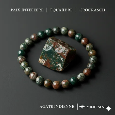 bracelet indian agate /سوار العقيق الهندي