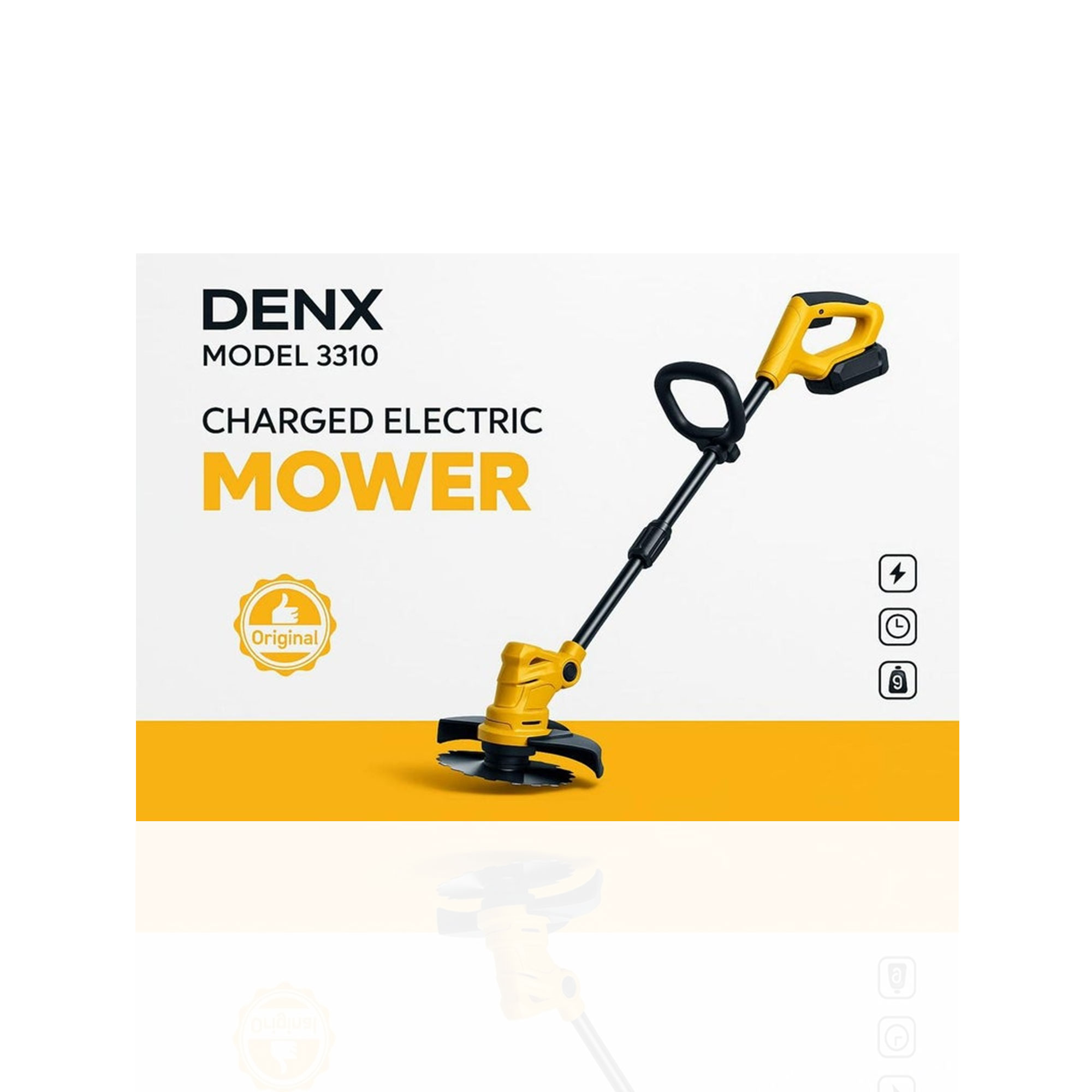 ماكينة تشذيب الاعشاب لاسلكية بطاريه - دينكس