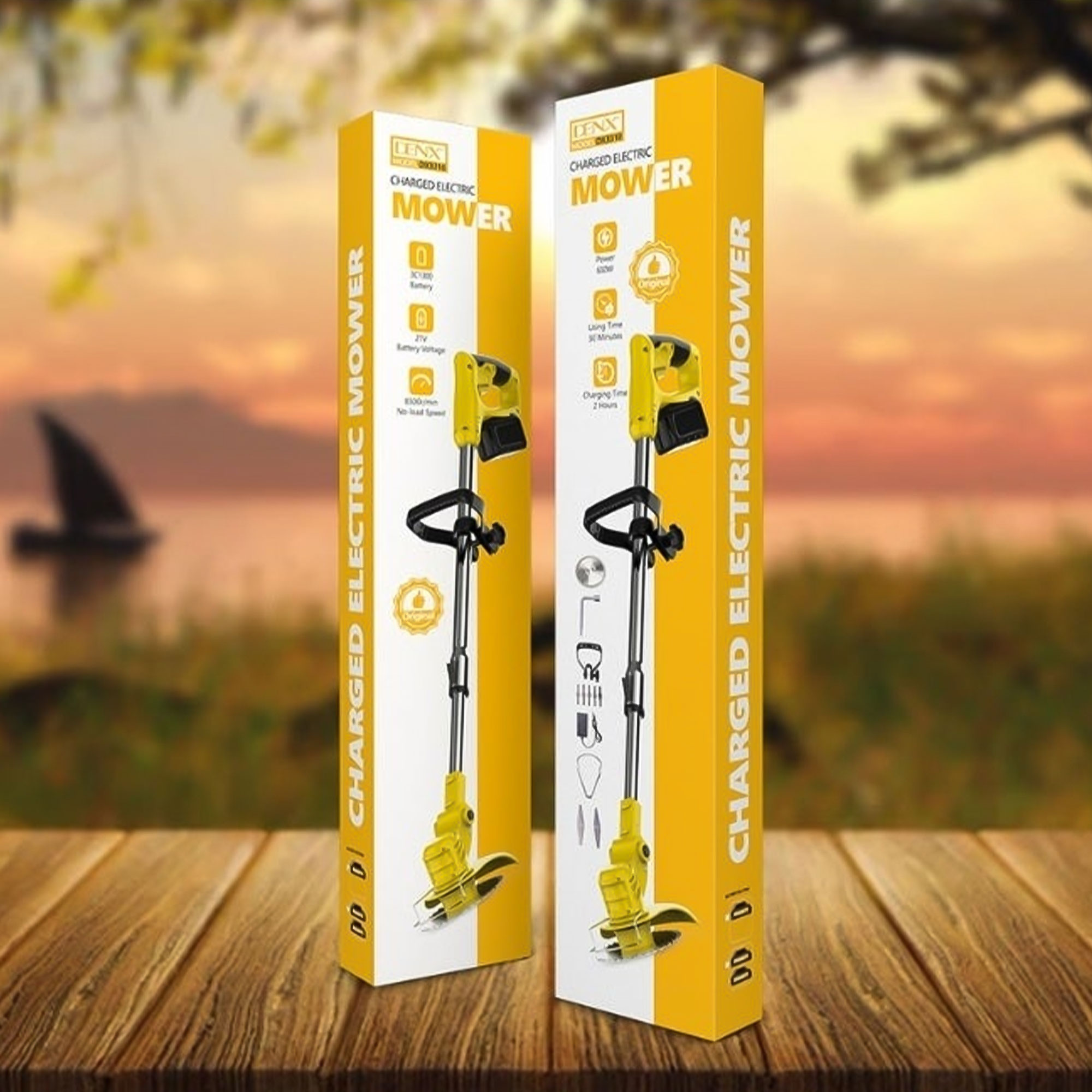 ماكينة تشذيب الاعشاب لاسلكية بطاريه - دينكس