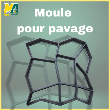 Moule pour pavage de jardin