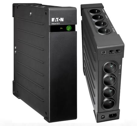 1600VA UPS, Onduleur Off-line Ellipse ECO EL1600USBFR, 1000 W / 1600 VA, 8 sorties prises FR, entrée C14, ondes de choc uniquement, tour