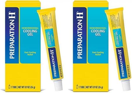 Preparation Hemorrhoid Cooling Gel