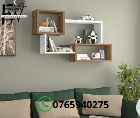 📚 رفوف ديكور مودرن على القياس