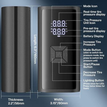 Electrical Air Pump Portable مضخة هواء كهربائية محمولة