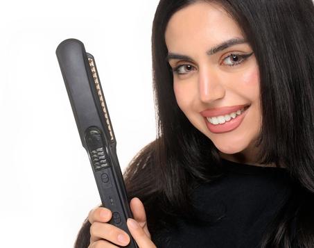 Steam Hair Straightener جهاز تمليس الشعر بالبخار