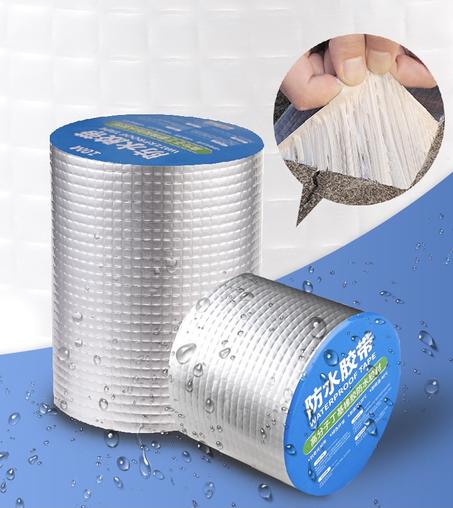 Ruban adhésif de réparation en papier d'aluminium butyle Super résistant, fournitures de réparation ménagers 20CM 5 METRE