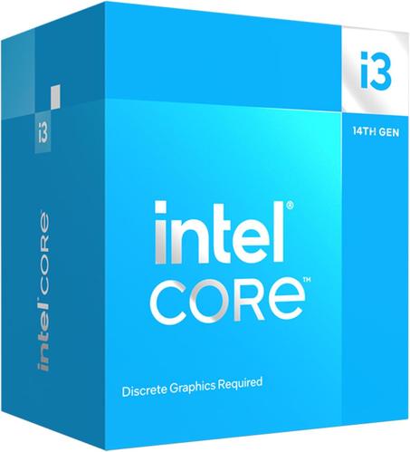 Intel® Procesador de escritorio Core™ i3-14100F 4 núcleos (4 núcleos P + 0 núcleos E) 4.7 GHz