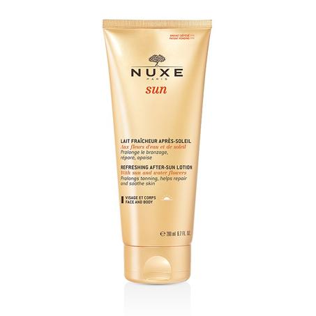 Lait fraîcheur après-soleil visage et corps, NUXE Sun 200 ml