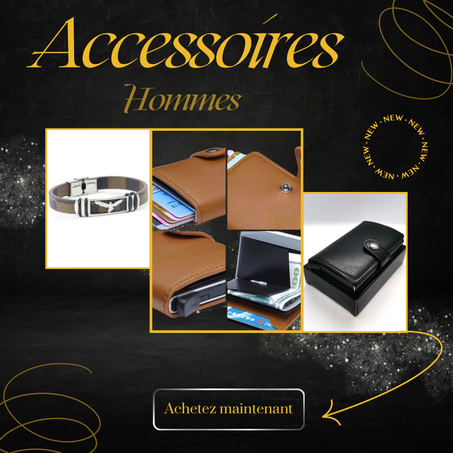 ACCESSOIRES POUR HOMMES