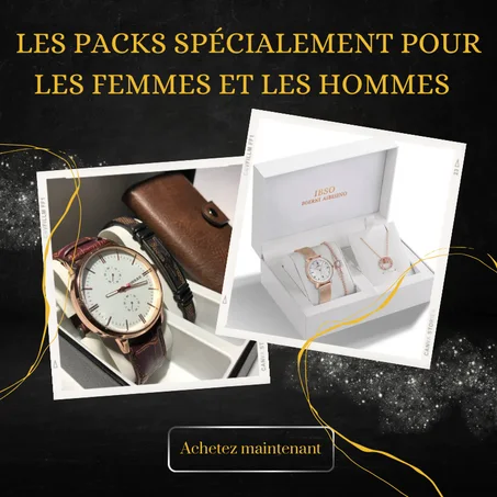 LES PACKS SPÉCIALEMENT POUR LES FEMMES ET LES HOMMES