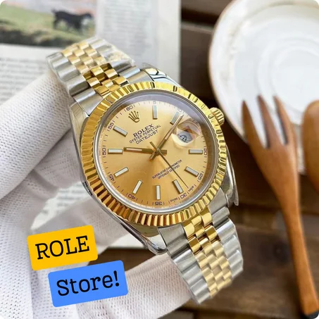 ROLEX DATEJUST DORÉ
