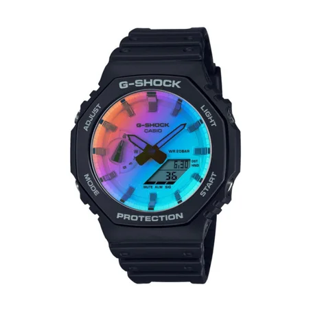 Casio G-Shock Montre Homme GA-2100SR-1AER G-SPECIAL Noir