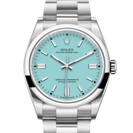 ROLEX OYSTER PERPETUAL BLEU CIEL 36 MM