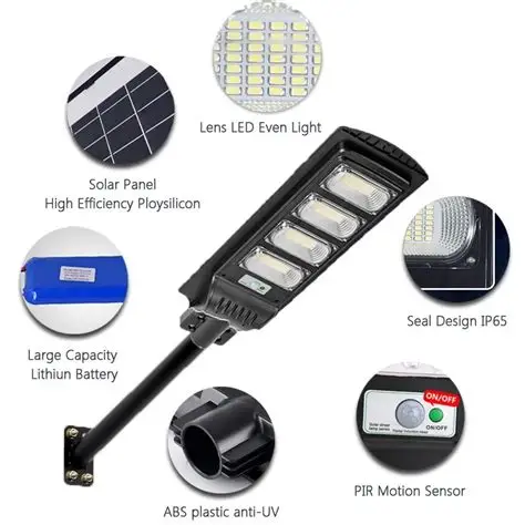 Luminaire solaire 250w tosun